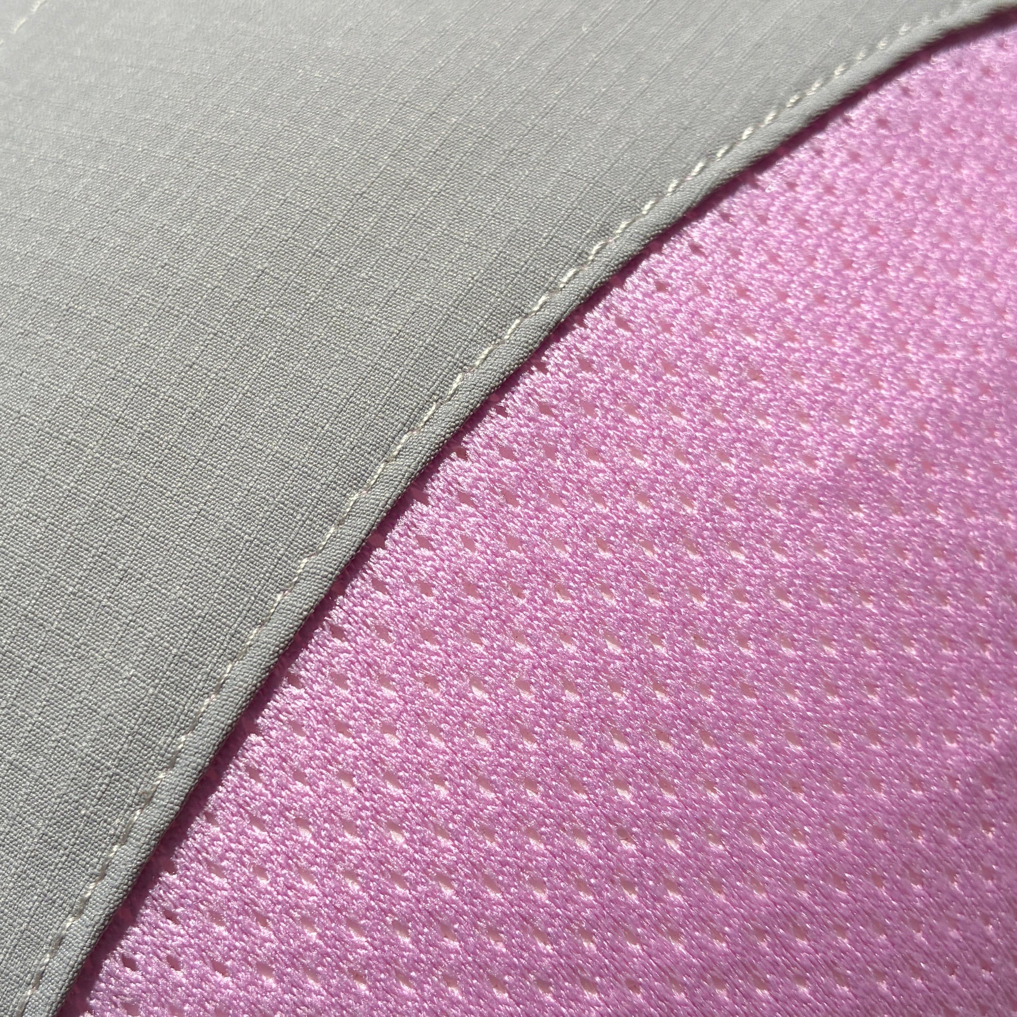Treadley Sun Bicycle Helmet Hat UPF50+ Grey and Pink