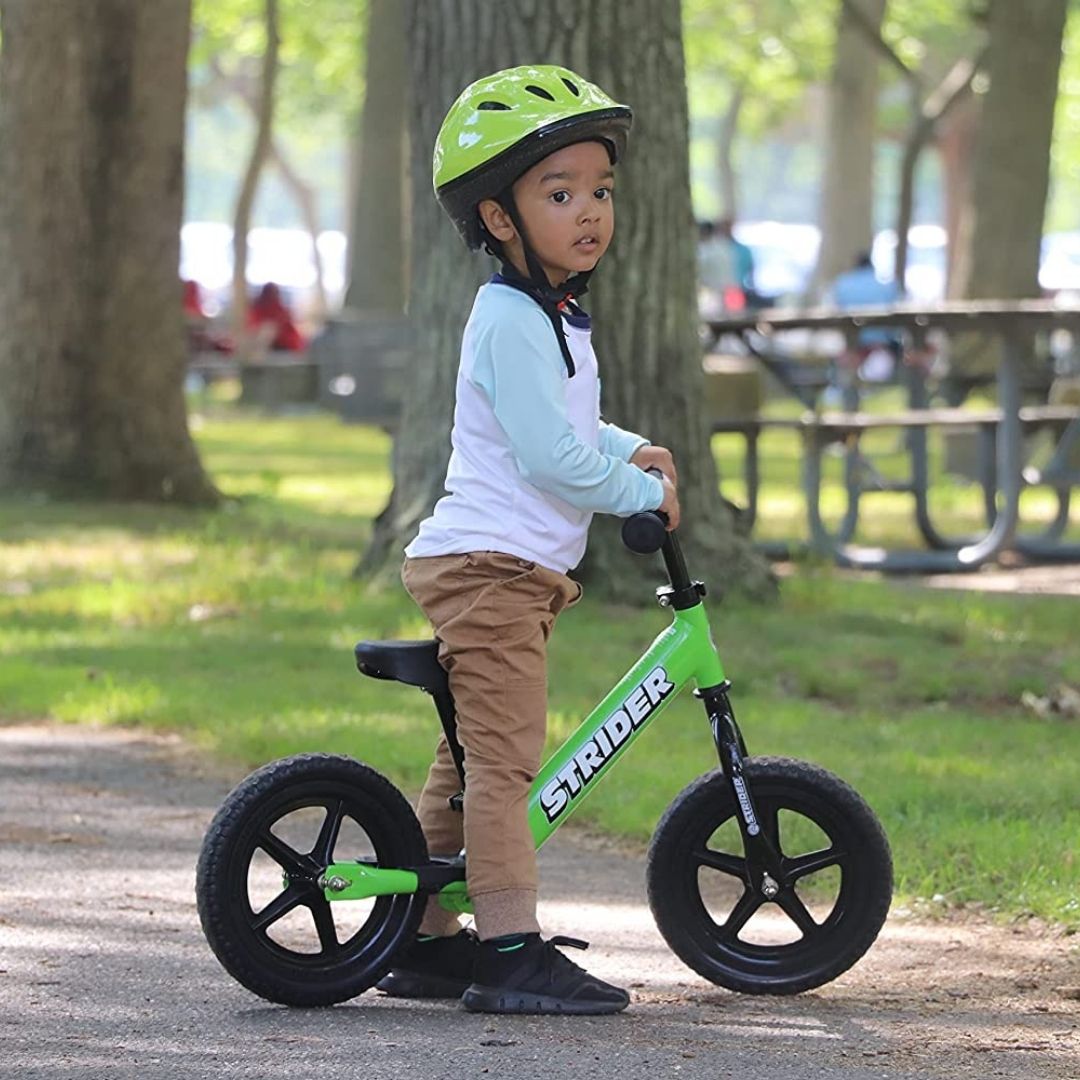 Strider Balance Bike Green Young Rider