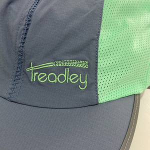 Treadley Helmet Hat Explorer Grey & Green