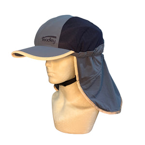 Treadley Sun Bicycle Helmet Hat UPF50+ Blue and Dark Blue