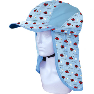 Children's Helmet Hat for cycling Ladybird