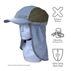 Bicycle Sun Hat Treadley Explorer Blue and Olive