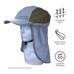 Bicycle Sun Hat Treadley Explorer Blue and Olive