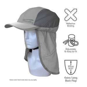 Bicycle Sun Hat Treadley Explorer Grey and Pink