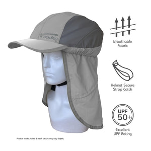 Bicycle Sun Hat Treadley Explorer Grey and Pink