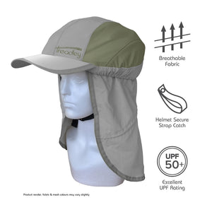 Bicycle Sun Hat Treadley Explorer Grey and Olive