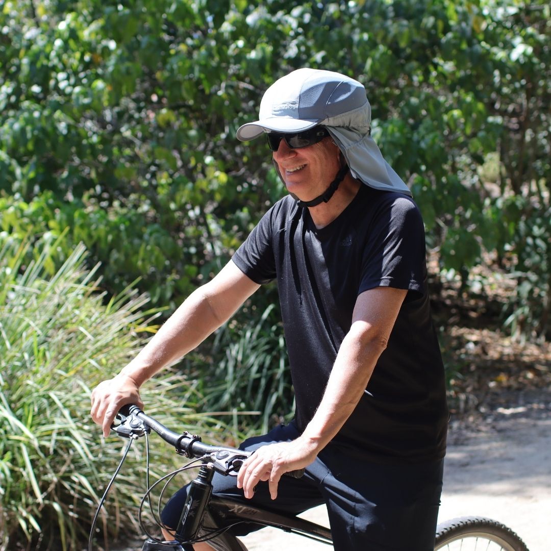 Treadley Explorer Bicycle Helmet Hat Sun Protection
